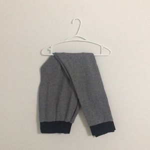 Grey and Black Joggers